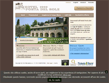 Tablet Screenshot of hotelportadelsole.it